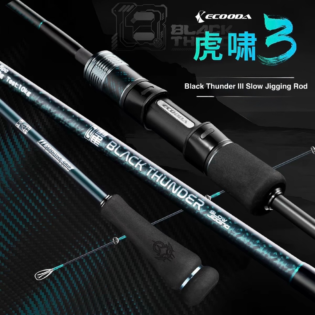 ECOODA Black Thunder III Slow Jigging Rod