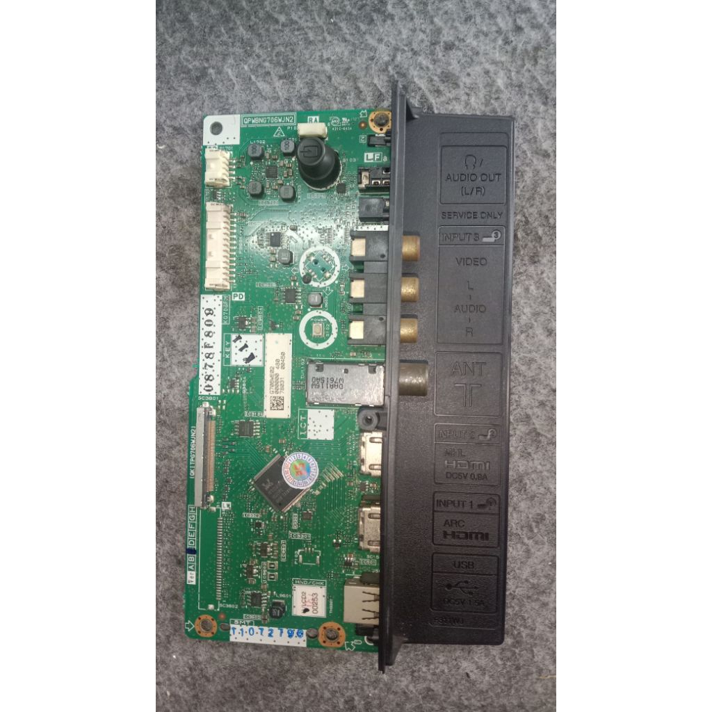 MAENBOARD LED TV SHARP LC-40LE295I MB LED TV SHARP LC-40LE295I