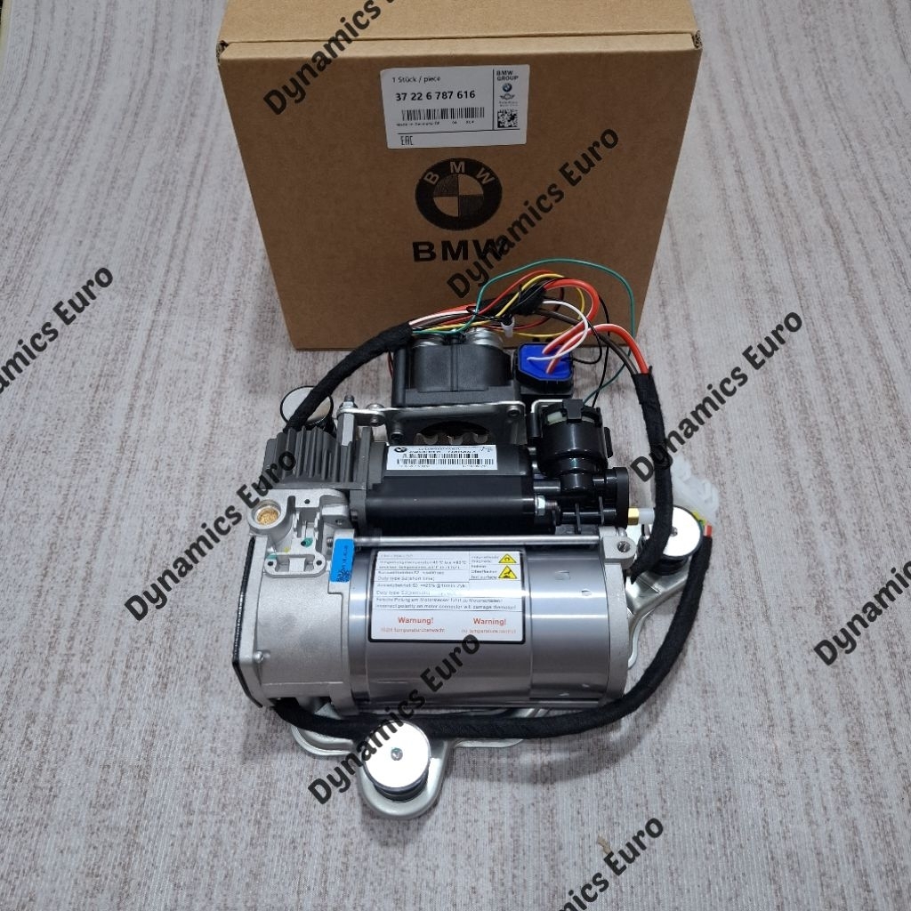 KOMPRESSOR AIRMATIC + VALVE BLOK BMW X5 E53 E65 E66 E67 E39, ROLLS-ROYCE PHANTOM ORIGINAL 3722678761