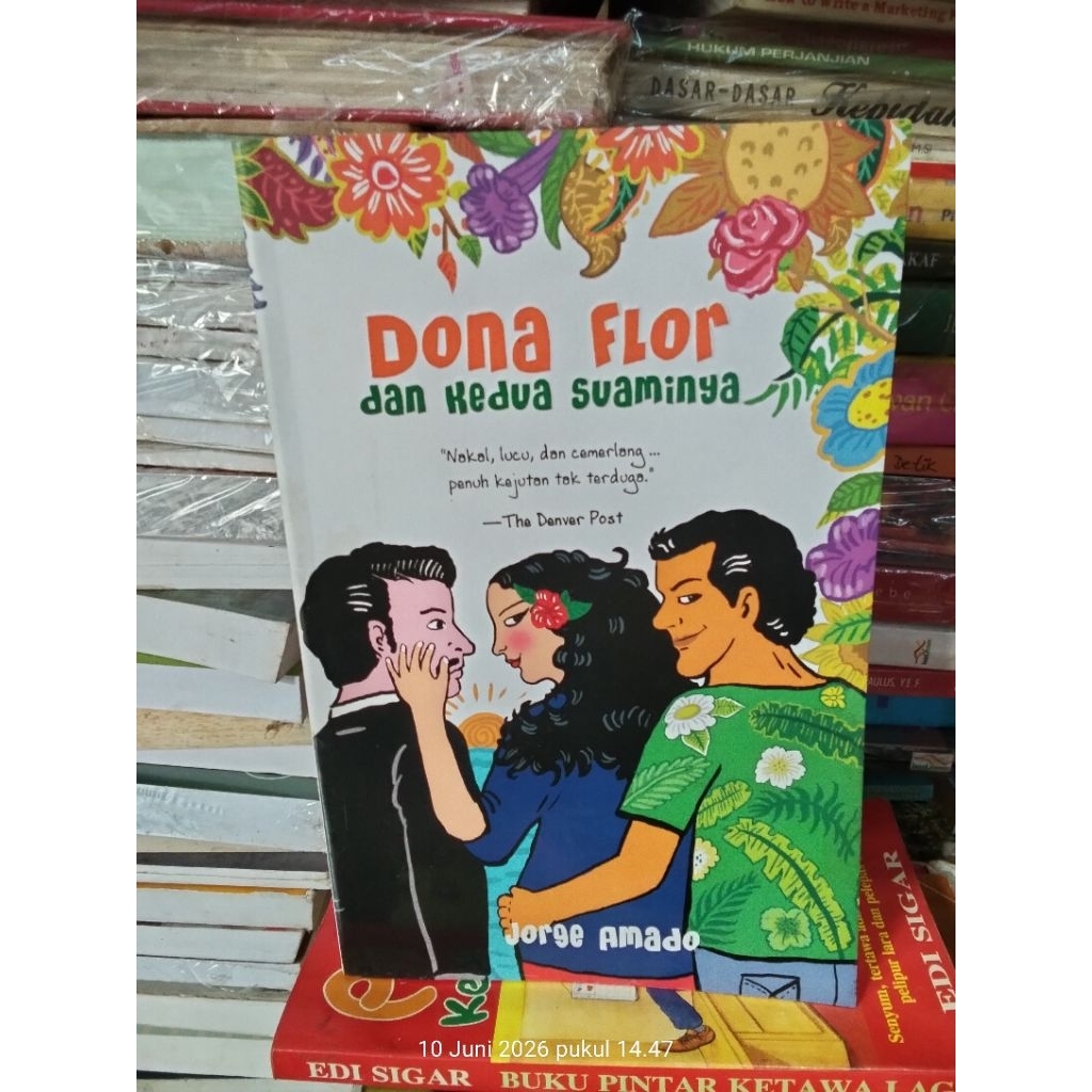 ORIGINAL BUKU NOVEL DONA FLOR DAN KEDUA SUAMINYA JORGE AMADO