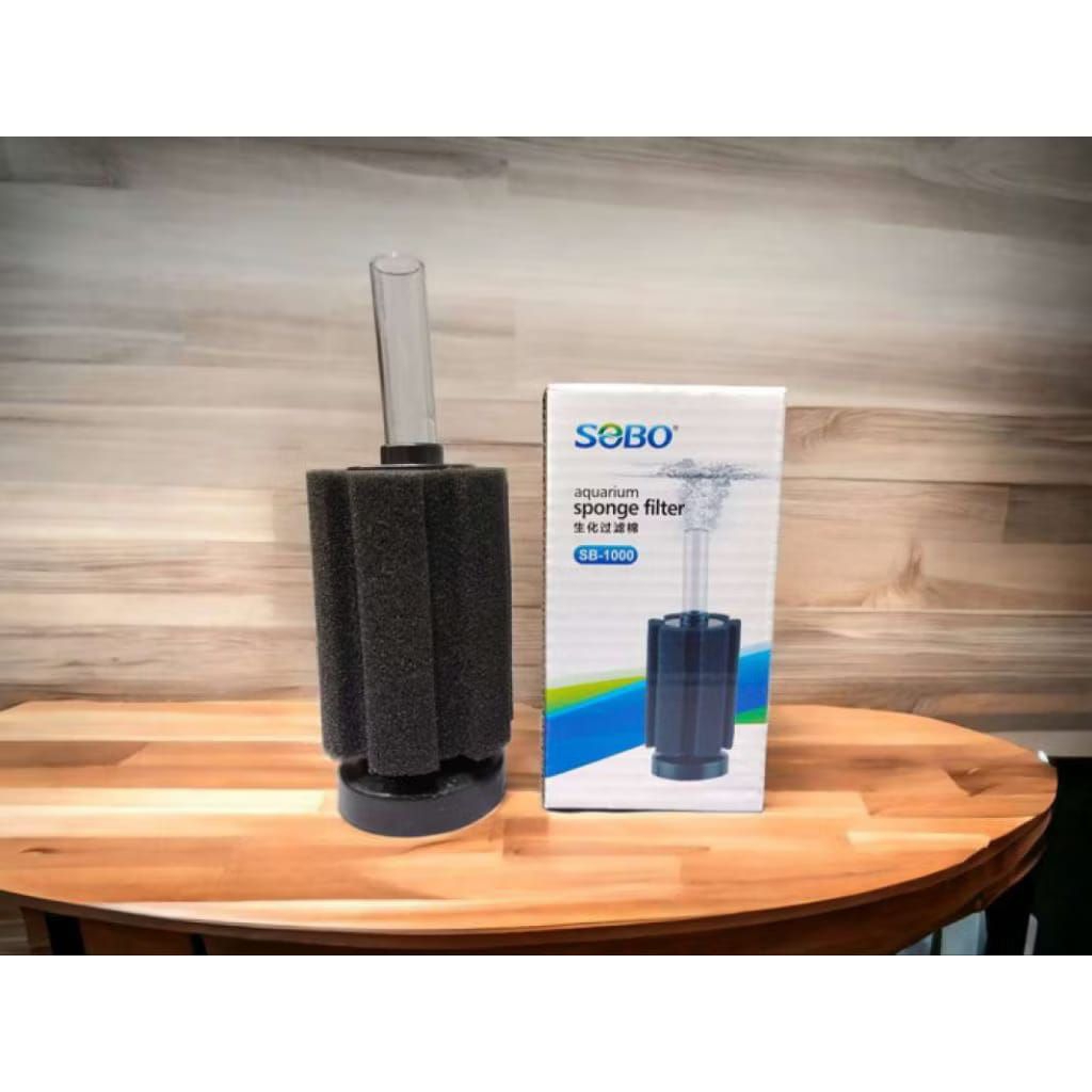 Sobo SB-1000 Pompa Filter Akuarium Sponge Filter untuk Akuarium Kecil dan Besar