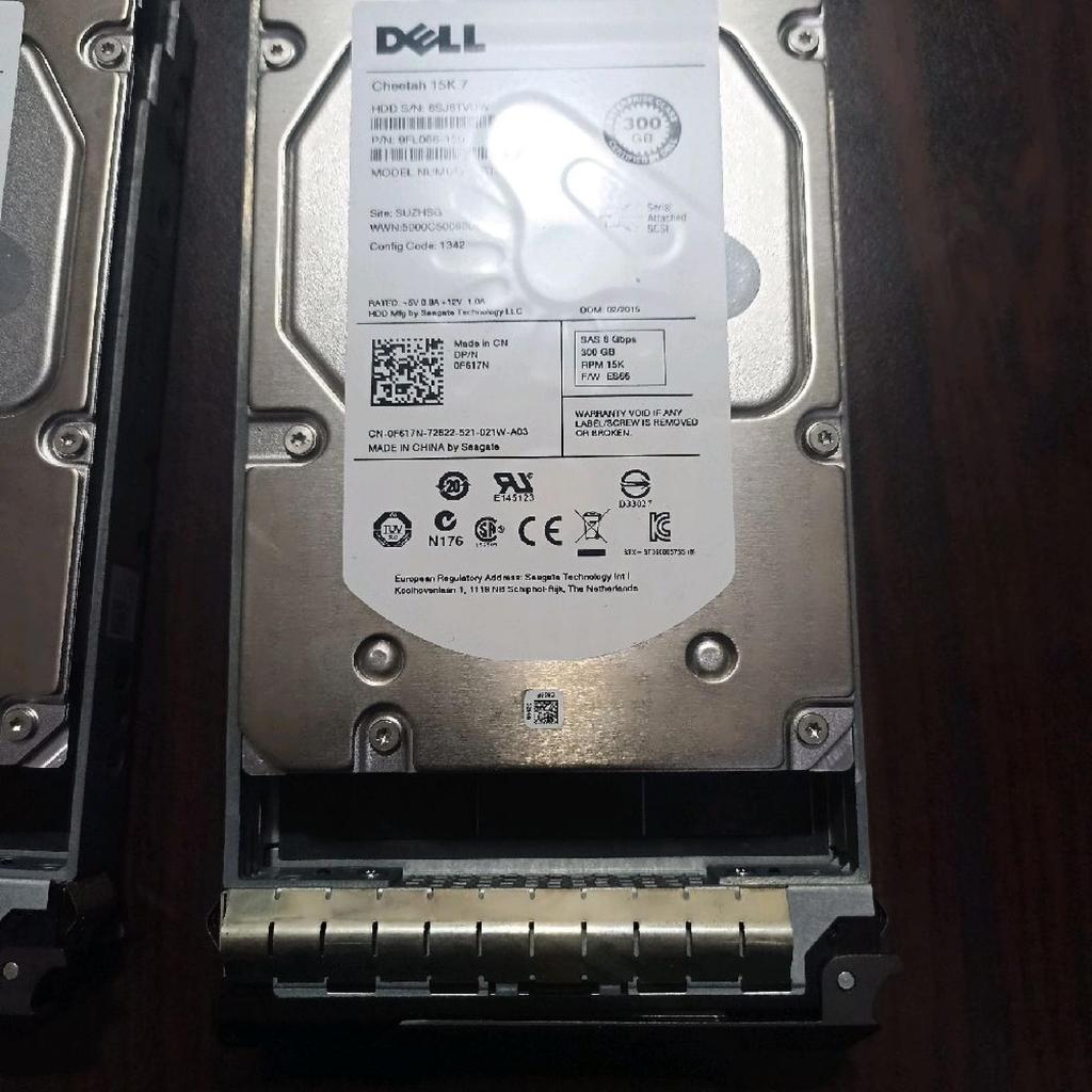 HDD DELL 300GB 15K SAS 6gbps 3.5 inch 0F617N Cheetah 15K.7 ST3300657SS