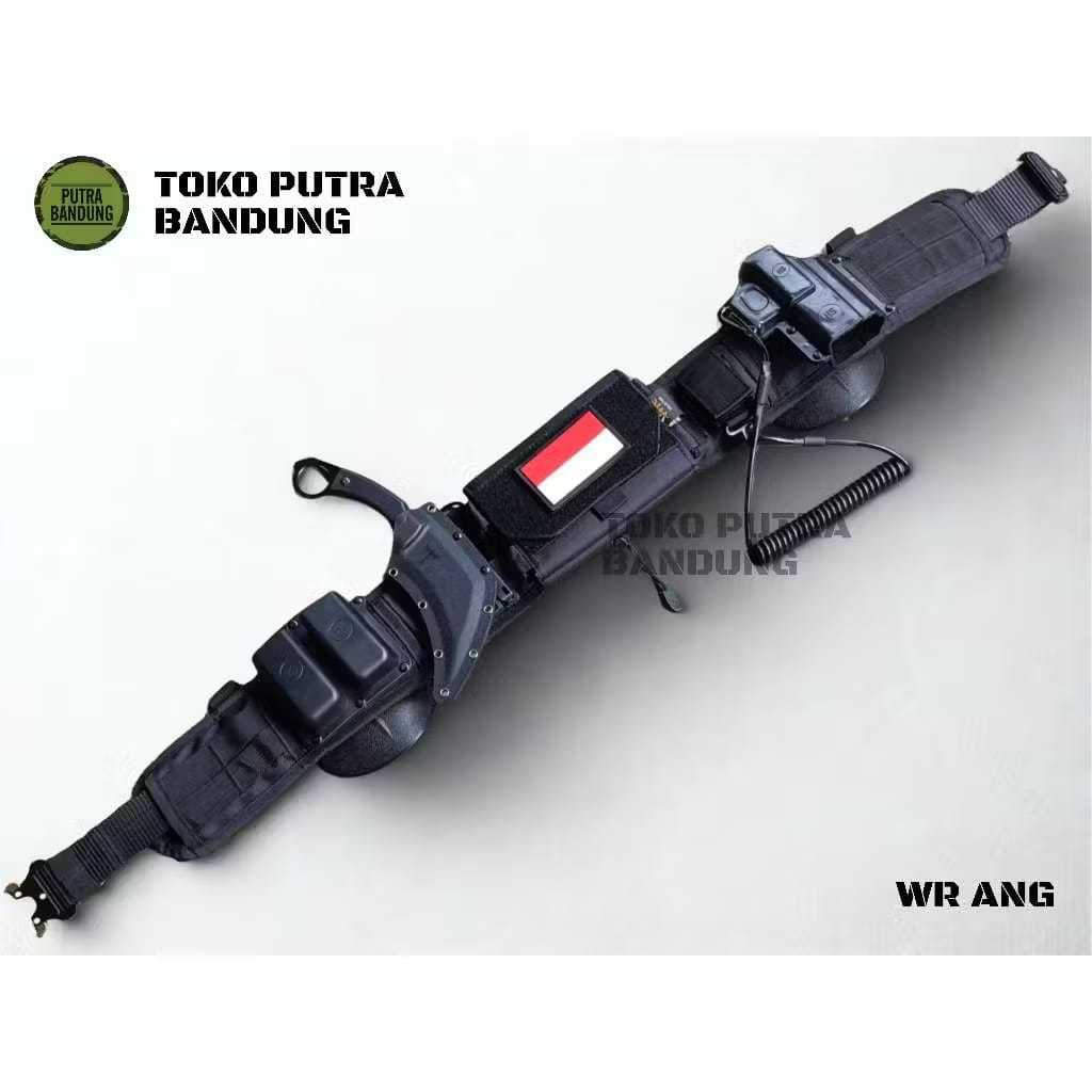 Kopel Set Besi Full Set / Kopel Tactical Hitam Full Set / Kopel Full Set