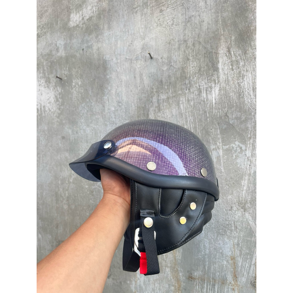 Helm Chip Vintage Japan Motif Raw