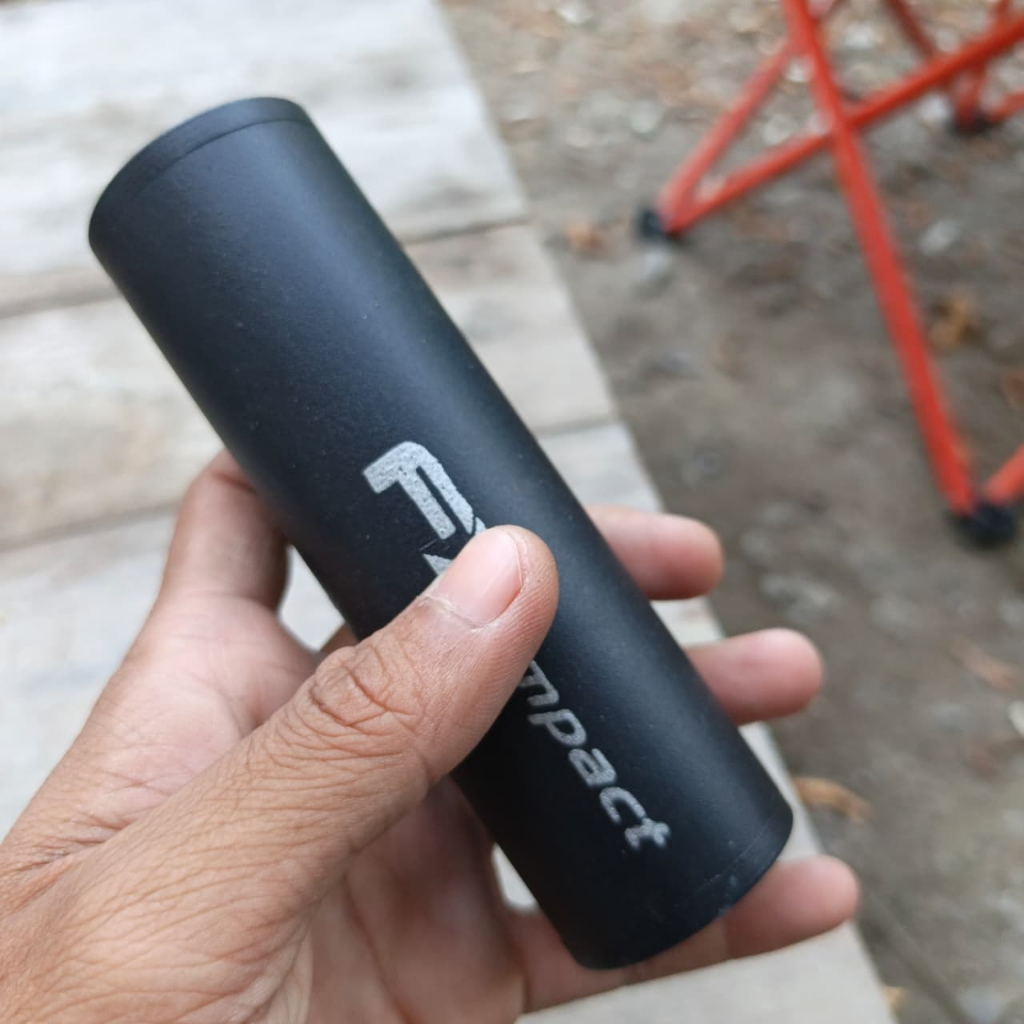 peredam suara fx crown impactod38 panjang 12cm