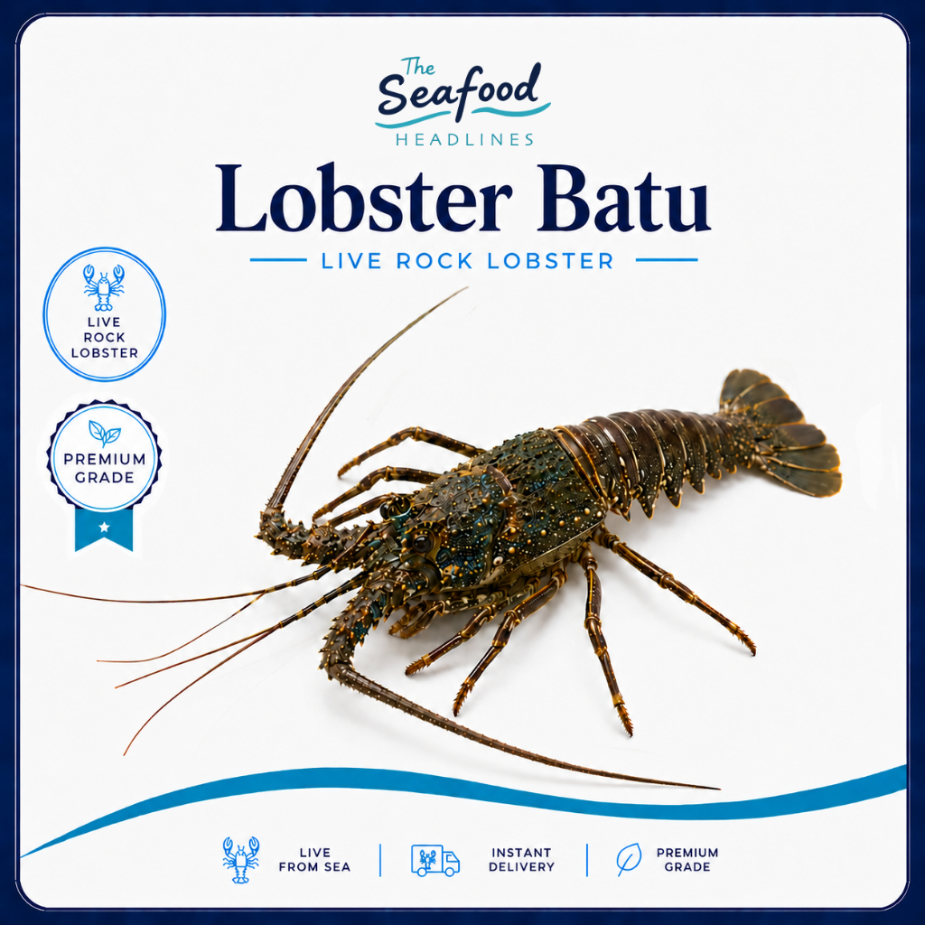 Lobster Laut Hidup Batu