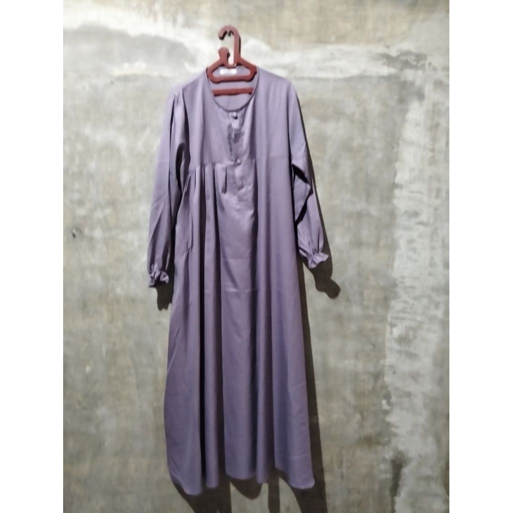 Gamis"Preloved"Warna"Lilac