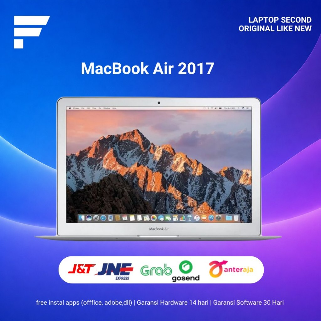 Macbook Air 2017 2025 13 Inch Ram 8GB SSD 128GB Second Berkualitas