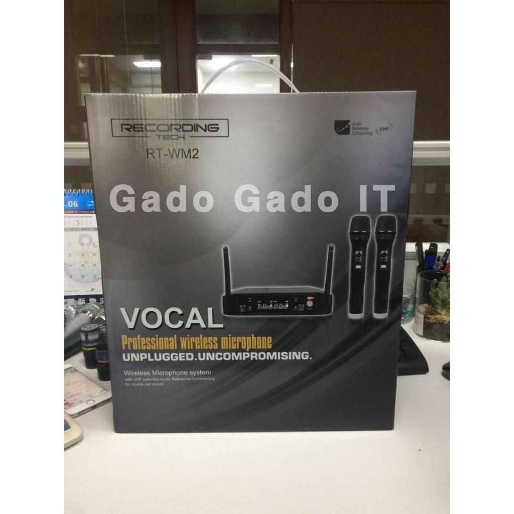 Recording Tech Mic Wireless Microphone 2 Mic RT-WM2