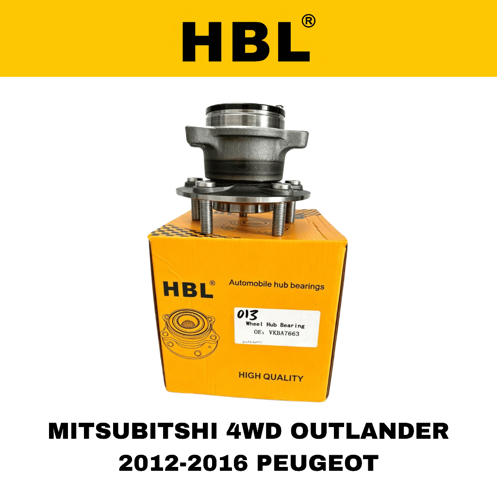 Bearing Roda Belakang MITSUBITSHI 4WD OUTLANDER 2012-2016 PEUGEOT/OE:VKBA7663