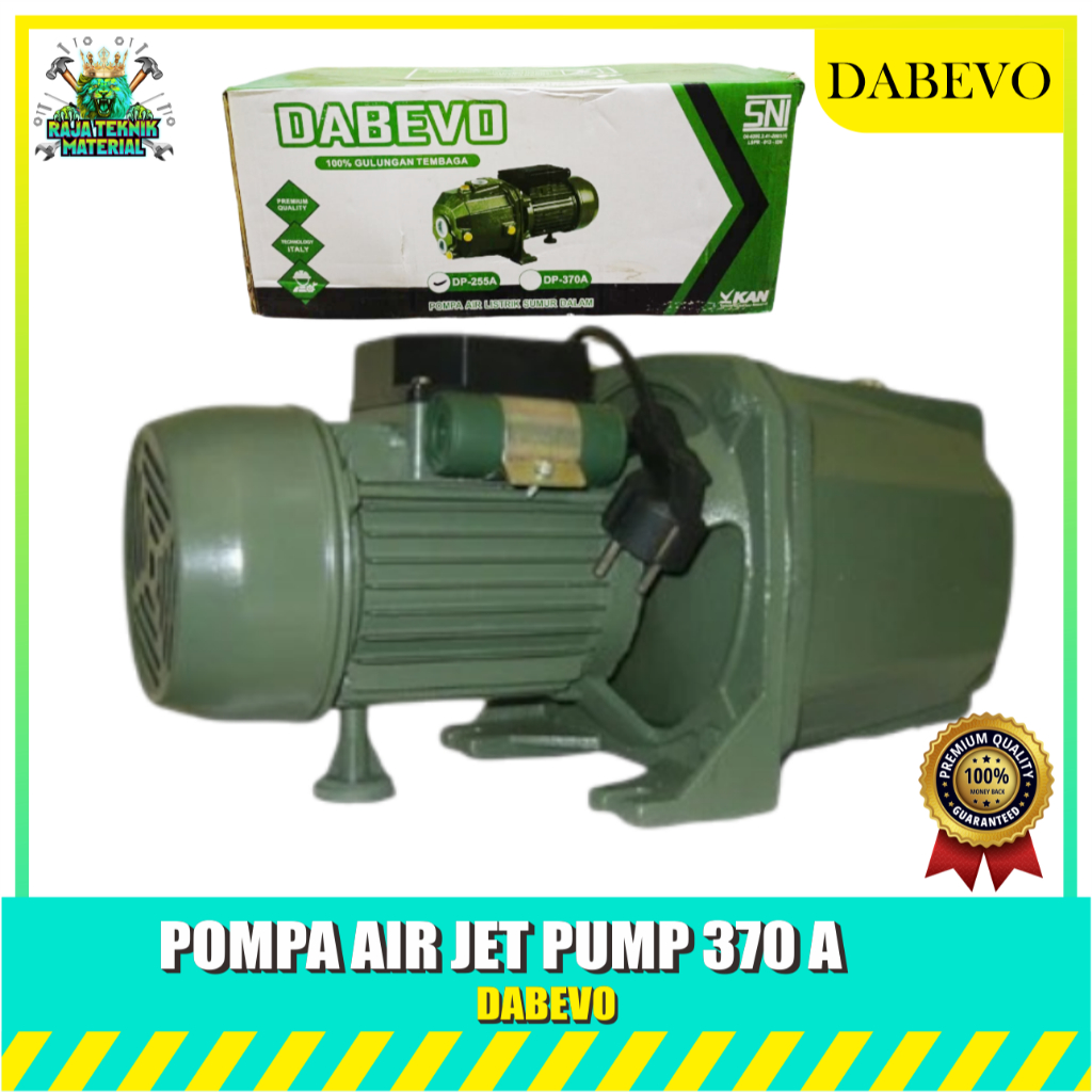 DABEVO POMPA AIR JET PUMP 370A / Pompa Sumur Dalam DP 370 A