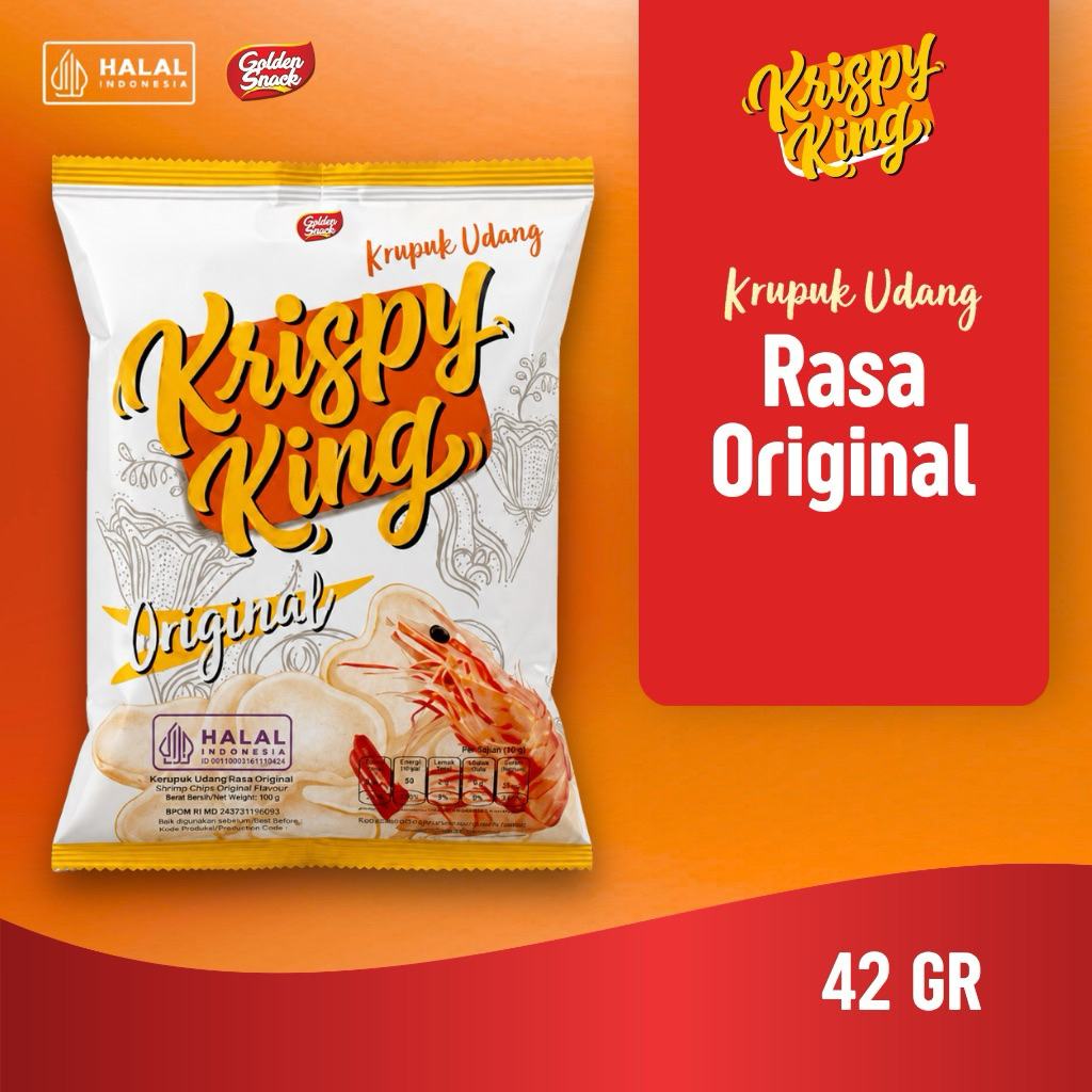 Krispy King Snack Krupuk Udang