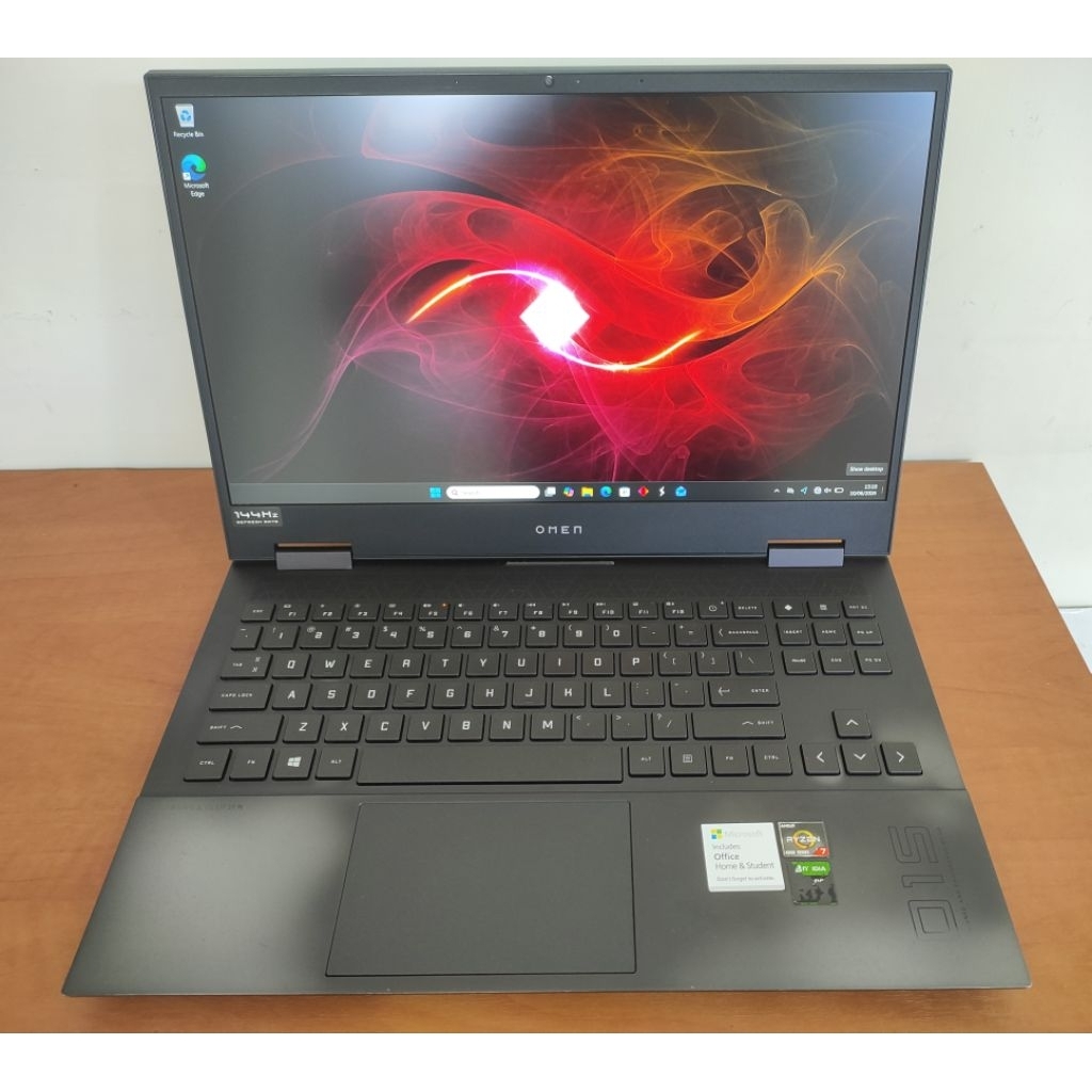 laptop HP omen 15 en0003ax ryzen 7 4800h rtx 2060 (second)