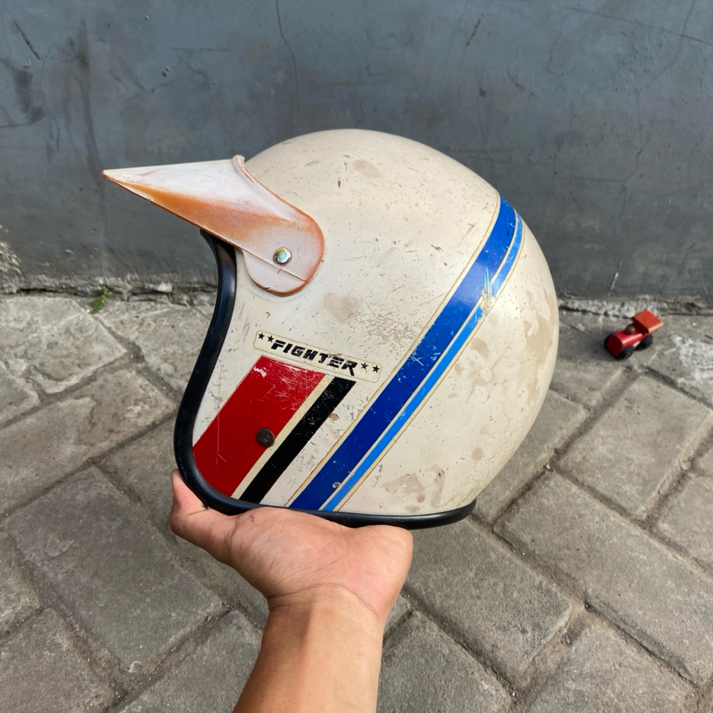 helm honda fighter original