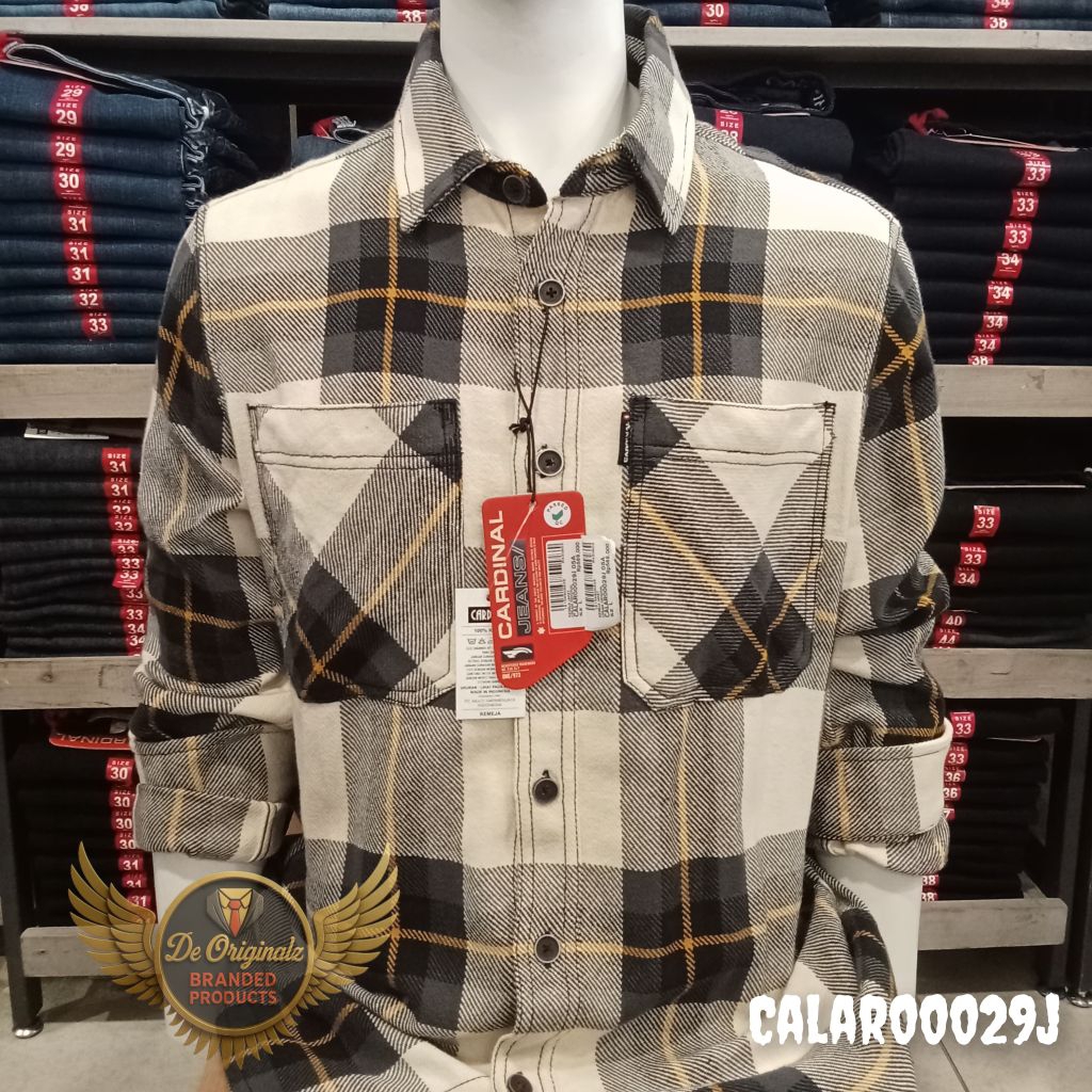 CARDINAL JEANS Kemeja Jaket Pria CALAR00029J Cream