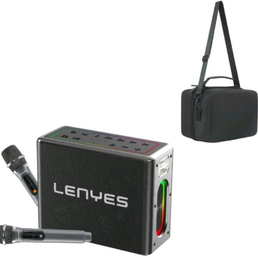 Tas tempat penyimpanan speaker lenyess s861 travel bag for lenyes softcase for speaker lenyes - Hita