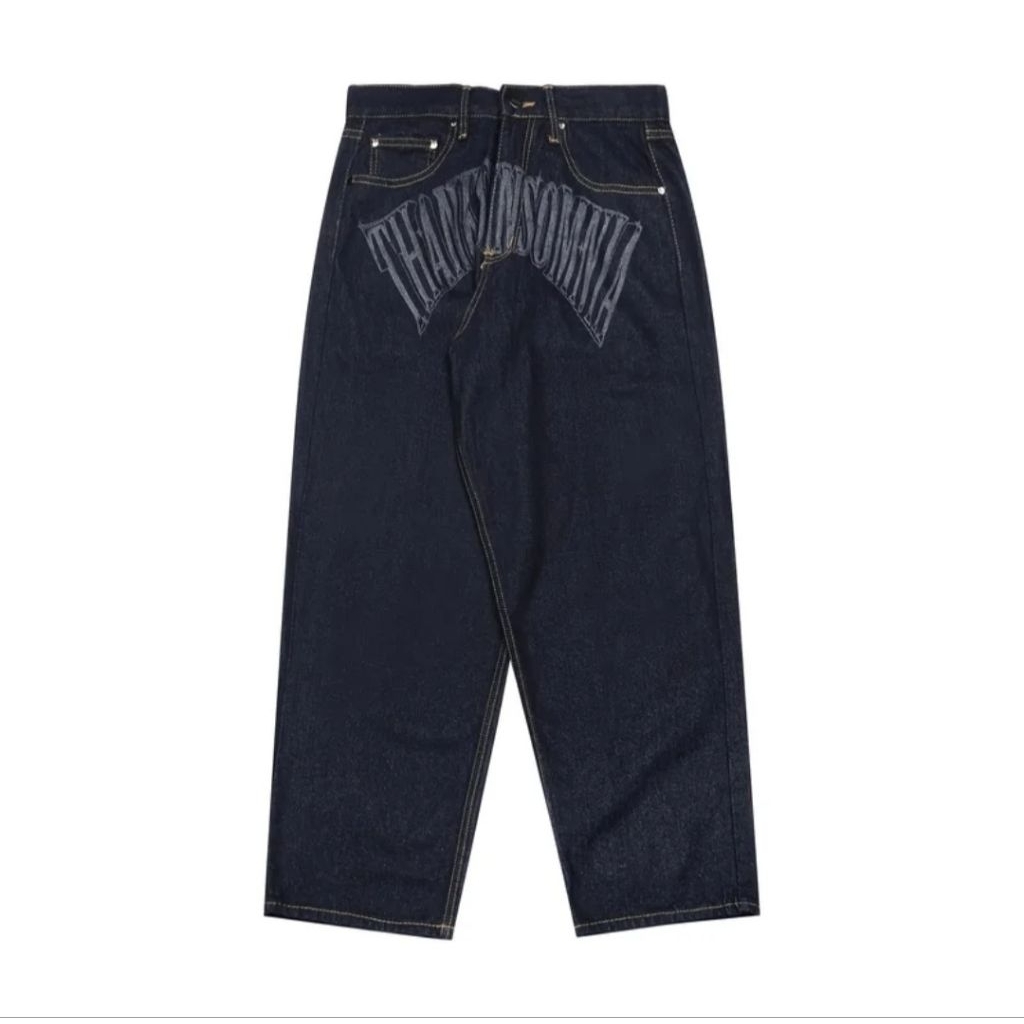Denim Pants Draelle Arch Indigo Dark Blue Thanksinsomnia