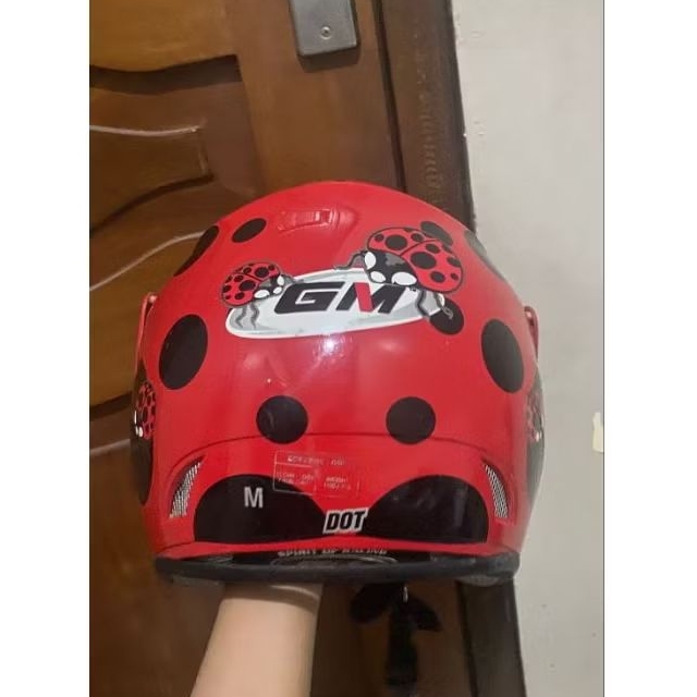preloved helm bekas GM evolution ladybug ukuran M