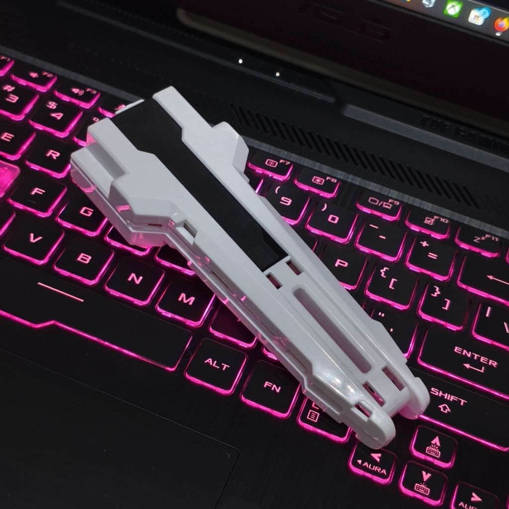 Beyblade X Grip Launcher White (Non Ori) NEW