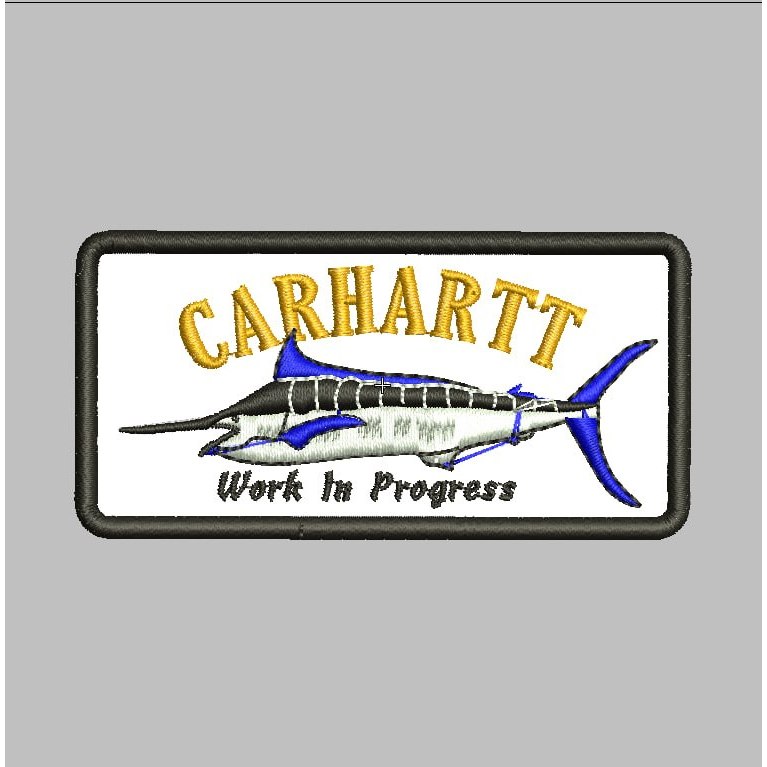 Emblem Patch Bordir Gambar CARHARTT - IBP