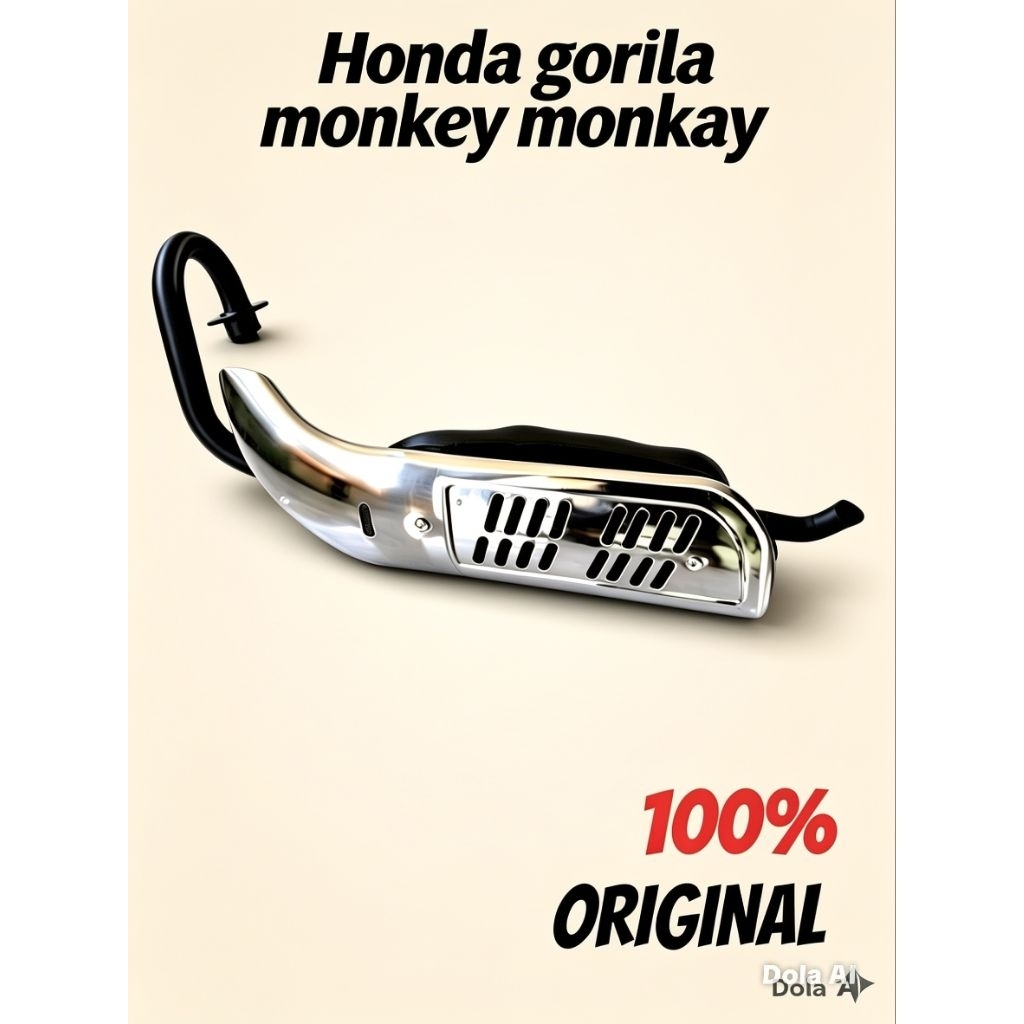 KnalpotCustomModelHondaMonkey