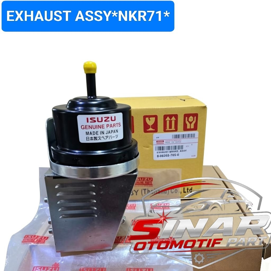 BRAKE EXHAUST ASSY ISUZU NKR71 ORIGINAL