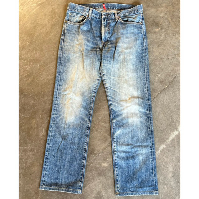 Uniq*lo Jeans Selvege sz 33