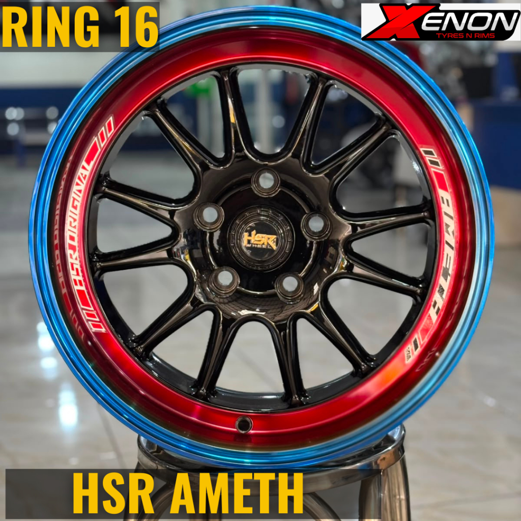 VELG MOBIL INNOVA RUSH TERIOS DAN LAINYA VELG HSR AMETH RING 16 LOBANG 5 TOKO VELG HSR TANGERANG