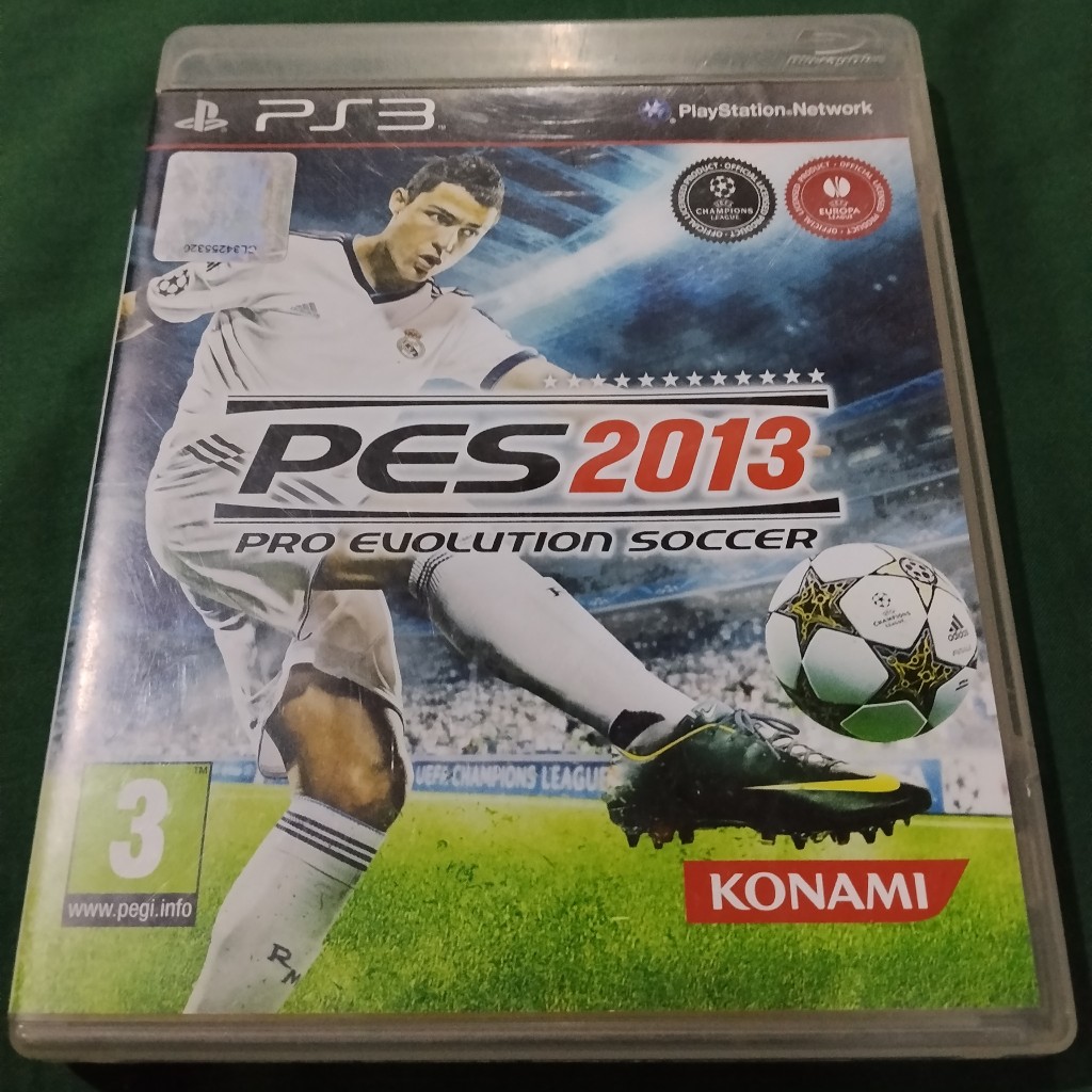 kaset PlayStation 3 original Blu-ray PES 2013 second