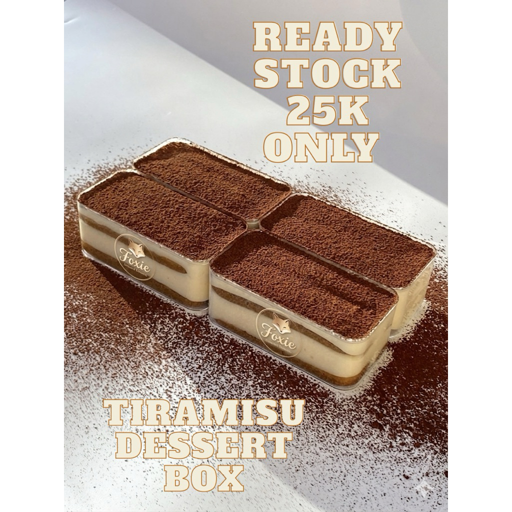 Tiramisu dessert box