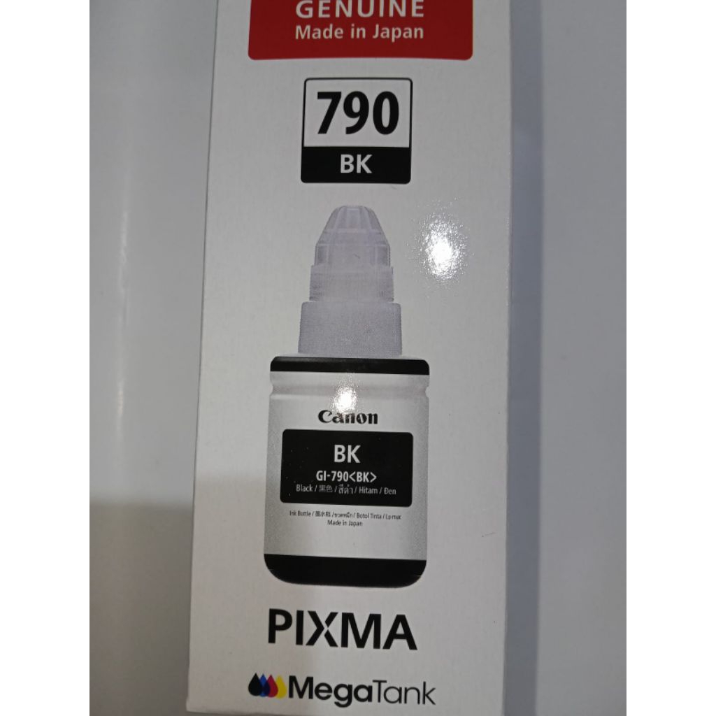 Tinta Canon PIXMA Gi 790 Hitam untuk Printer G1000-G4010