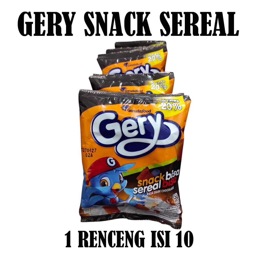 GERY SNACK SEREAL RENCENG ISI 10