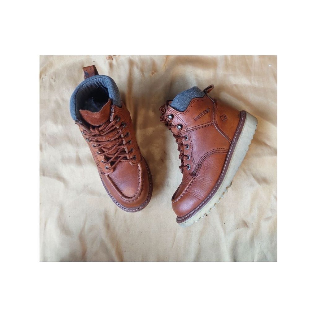 Boots Wolverine Moctoe Kids Sz 36