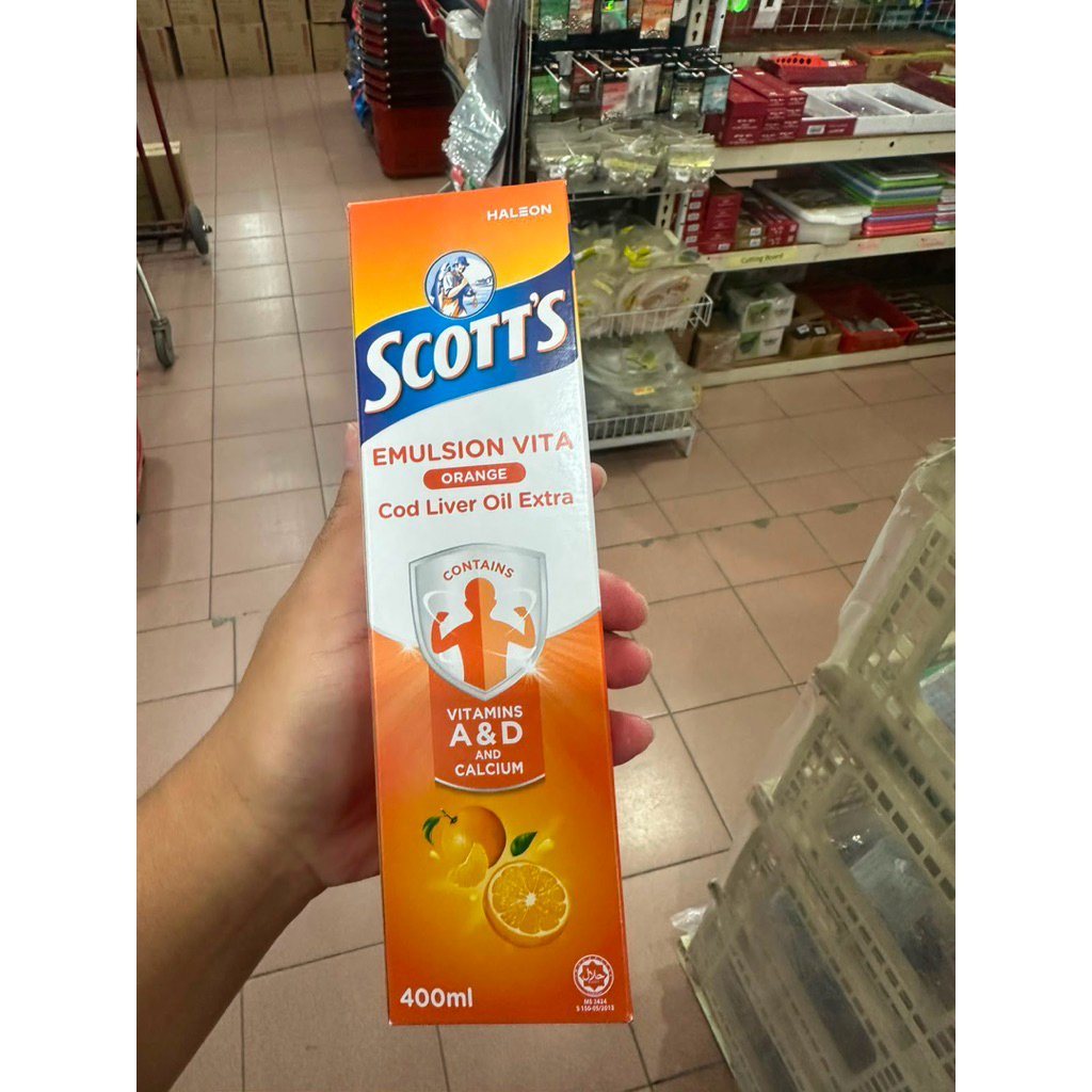 Scott Emulsion from Malaysia/Minyak Ikan/DHA