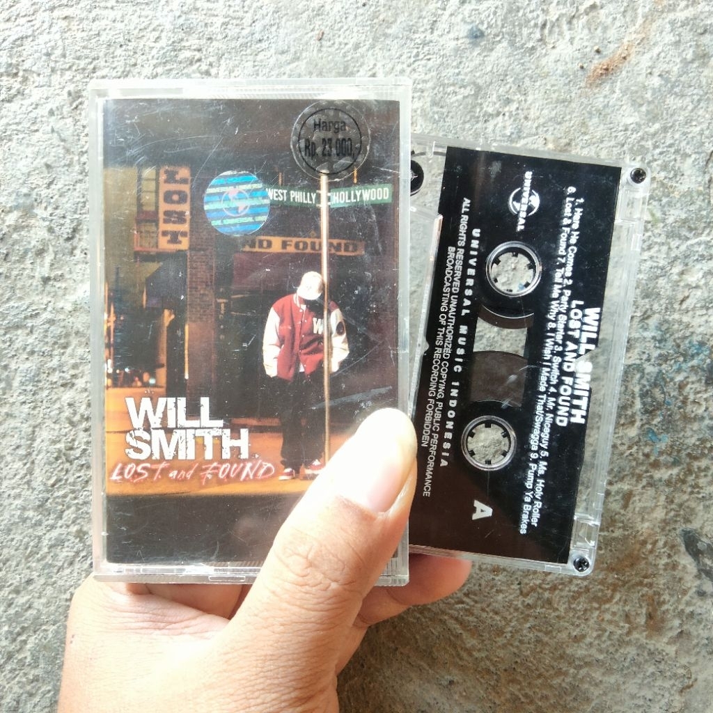 Kaset Pita Will Smith - Lost And Found
