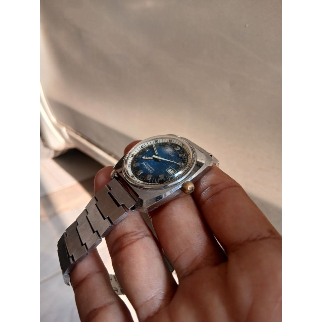jam timex jadul 70an otomatis