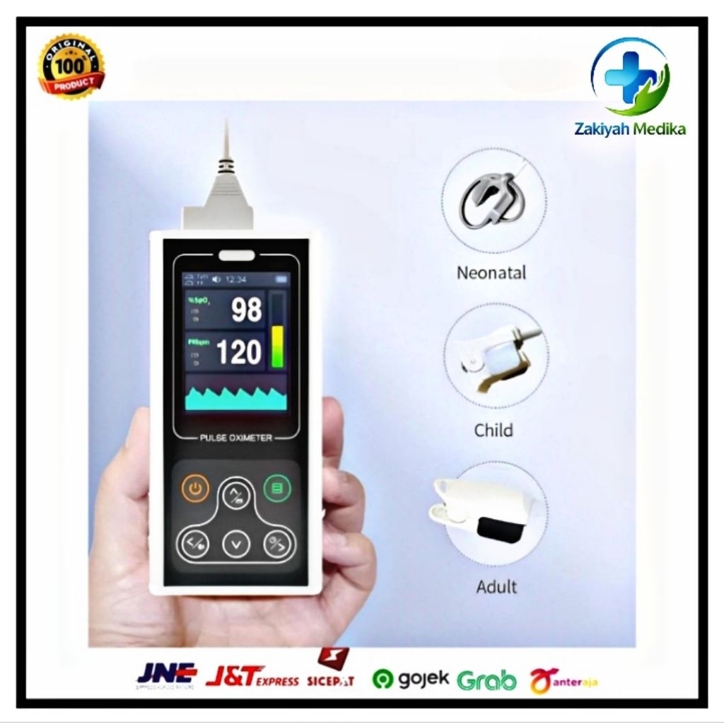 Probe Oxymeter Contec  CMS60D1 / Probe Oxymeter Contec Bayi Anak Dewasa dewasa