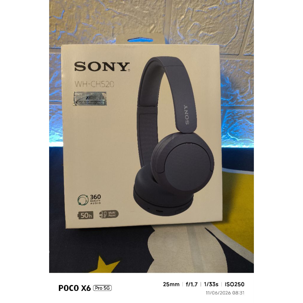 headphone SONY WH-CH520 original new