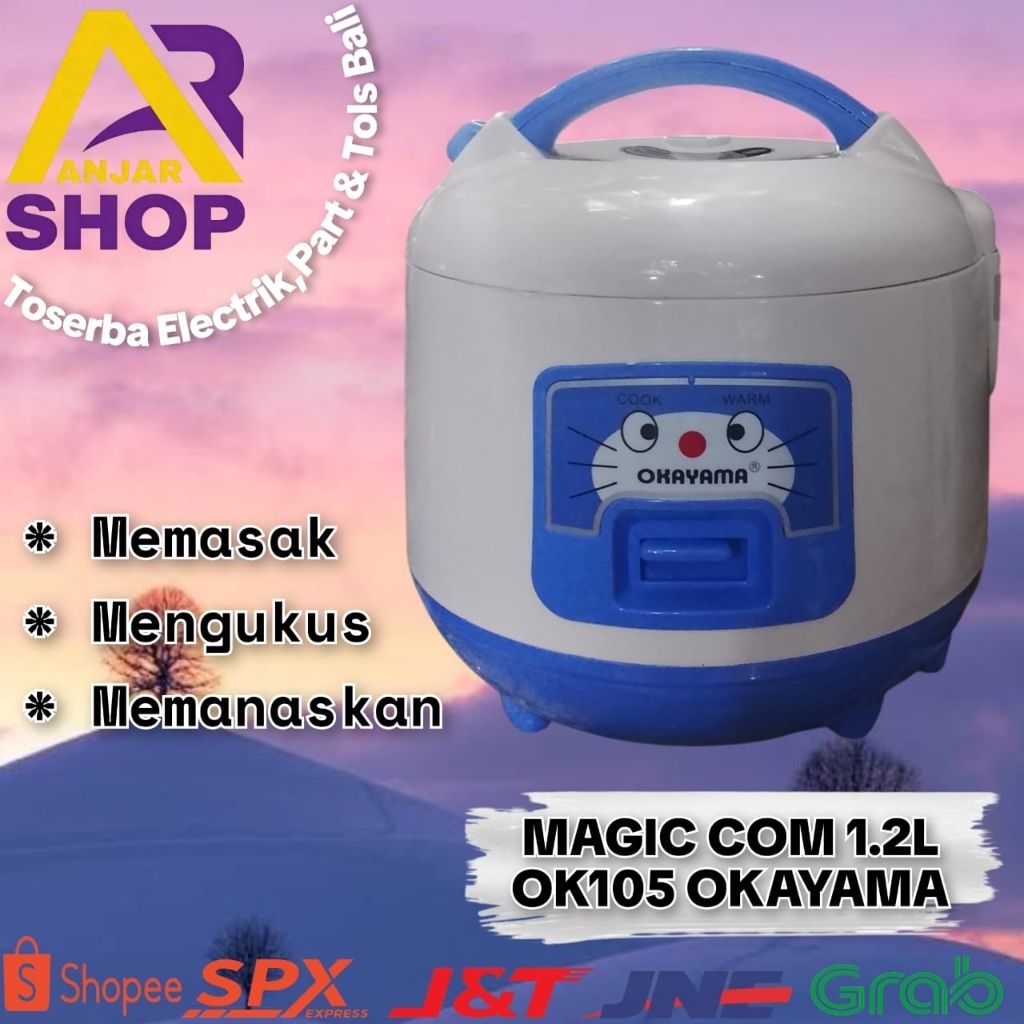 MAGIC COM 1.2 LITER / MAGIC COM SERBAGUNA / MAGIC COM 3 IN 1