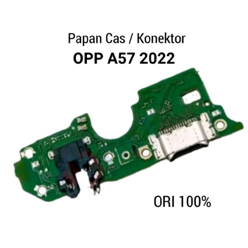 Fleksibel Charger Oppo A57 4G 2022 Original Papan Cas Konektor Cas Charger Board Cas Oppo A57 / A57 
