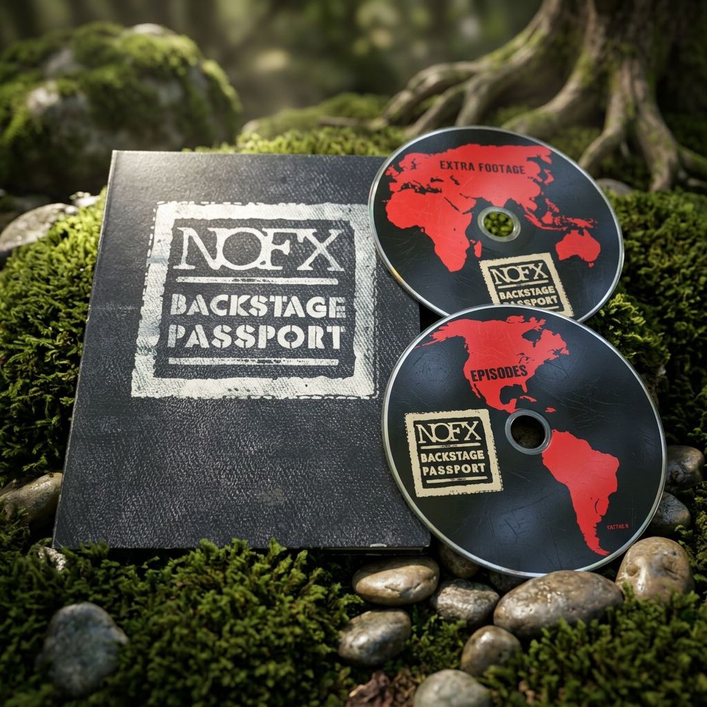 Dvd Original NOFX - Backstage Passport Made In USA