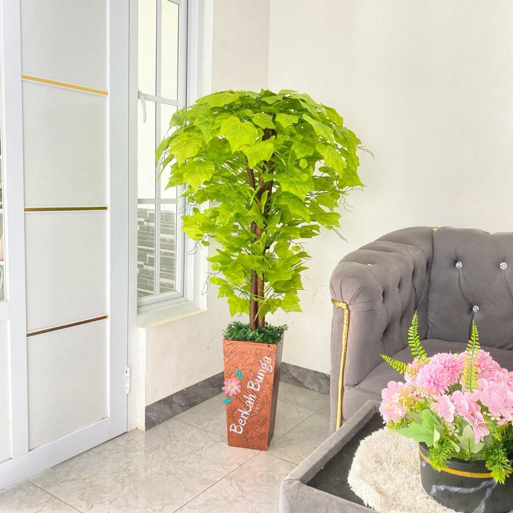 Pohon Plastik Anggur Artificial /Daun Anggur Plastik/Pohon Anggur Dekorasi Hiasan Rumah/Pohon Anggur