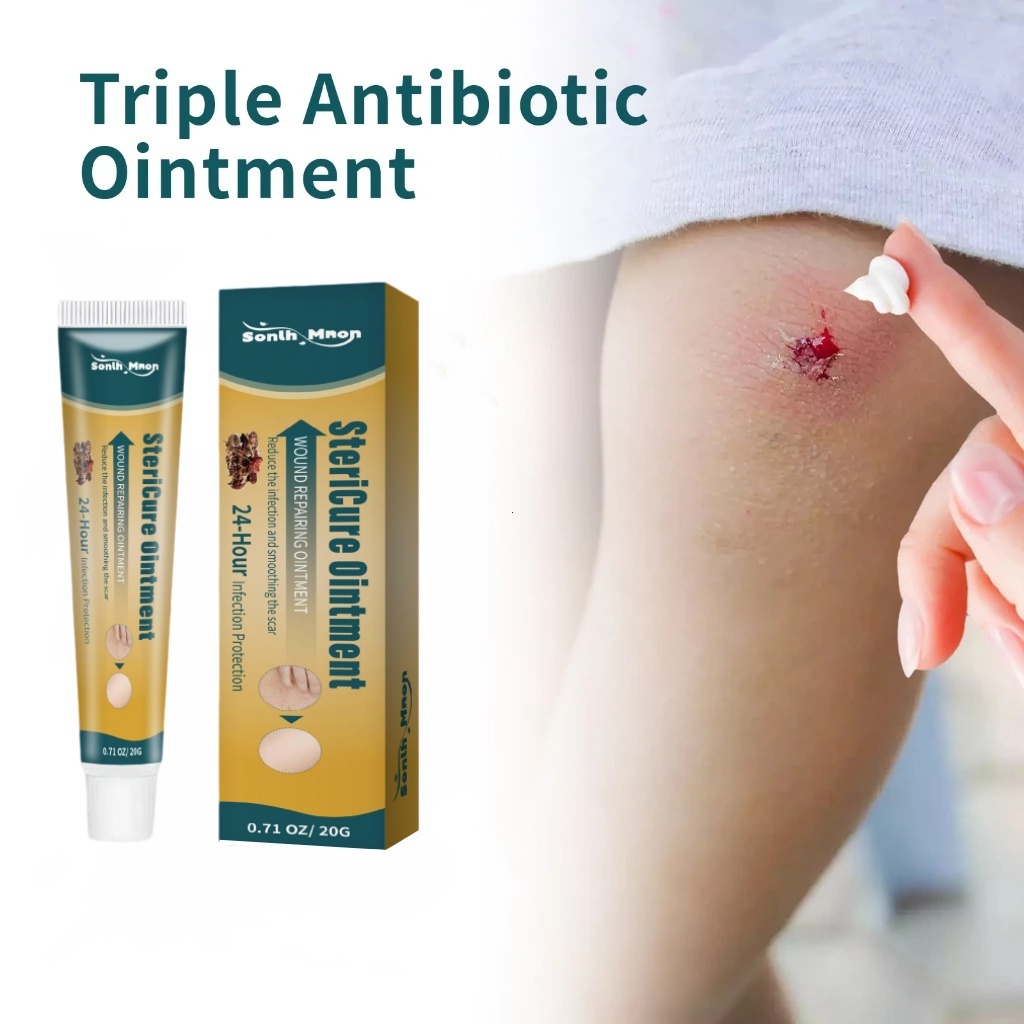 Salep Antibiotik Mencegah Infeksi Mempercepat Penyembuhan Mengurangi Bekas Luka Krim Perawatan Luka 