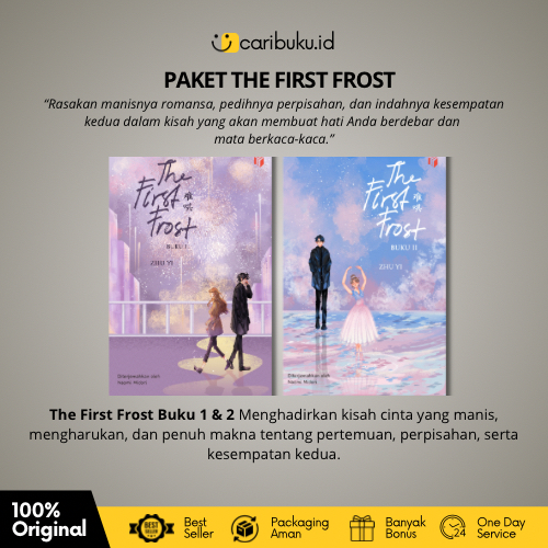 Shira Media - Paket Hemat Bundling (The First Frost Buku I & The First Frost Buku II) - Zhu Yi - Ori