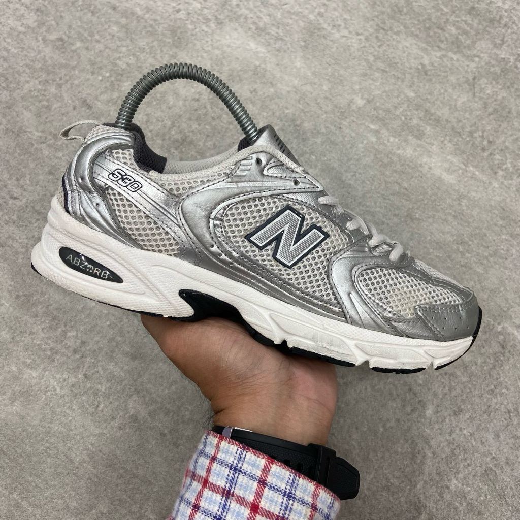 [Size 38] New Balance 530 ‘Grey Matter Silver Metallic’ (MR530LG) Second Original Kondisi Mulus No M