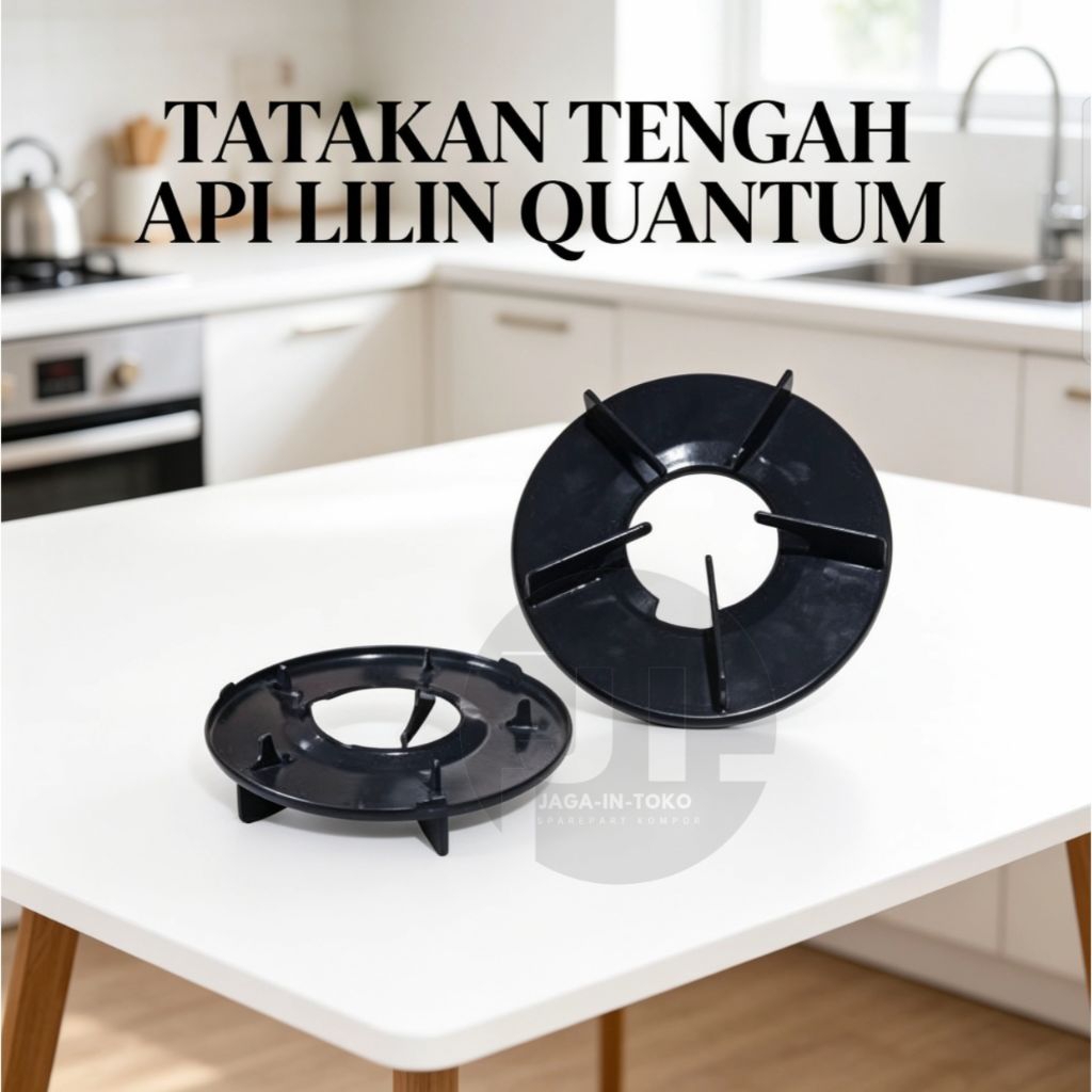 TATAKAN TENGAH API LILIN QUANTUM/QUANTUM QGC-31 MES/KOMPOR GAS QUANTUM 3 TUNGKU