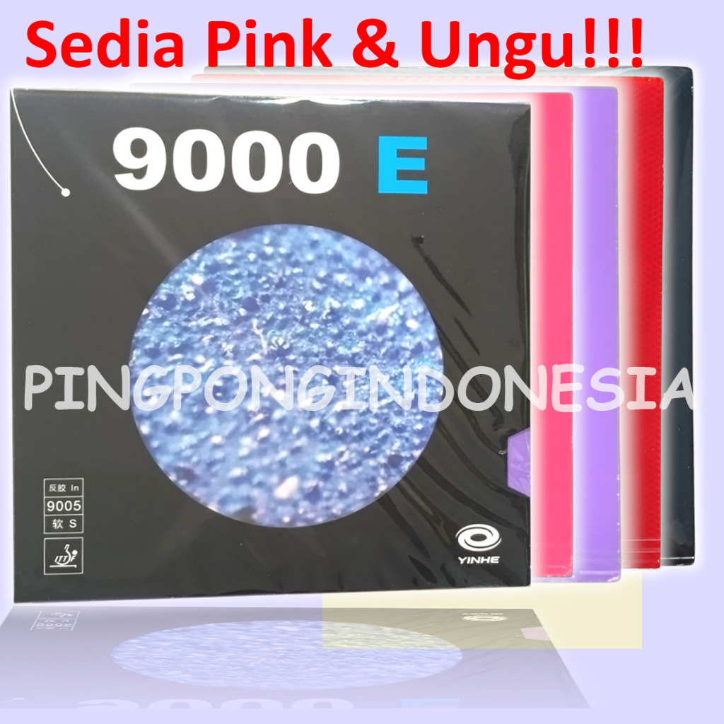 Yinhe 9000E - Rubber Karet Pingpong Tenis Meja Bat Bet 9000 E