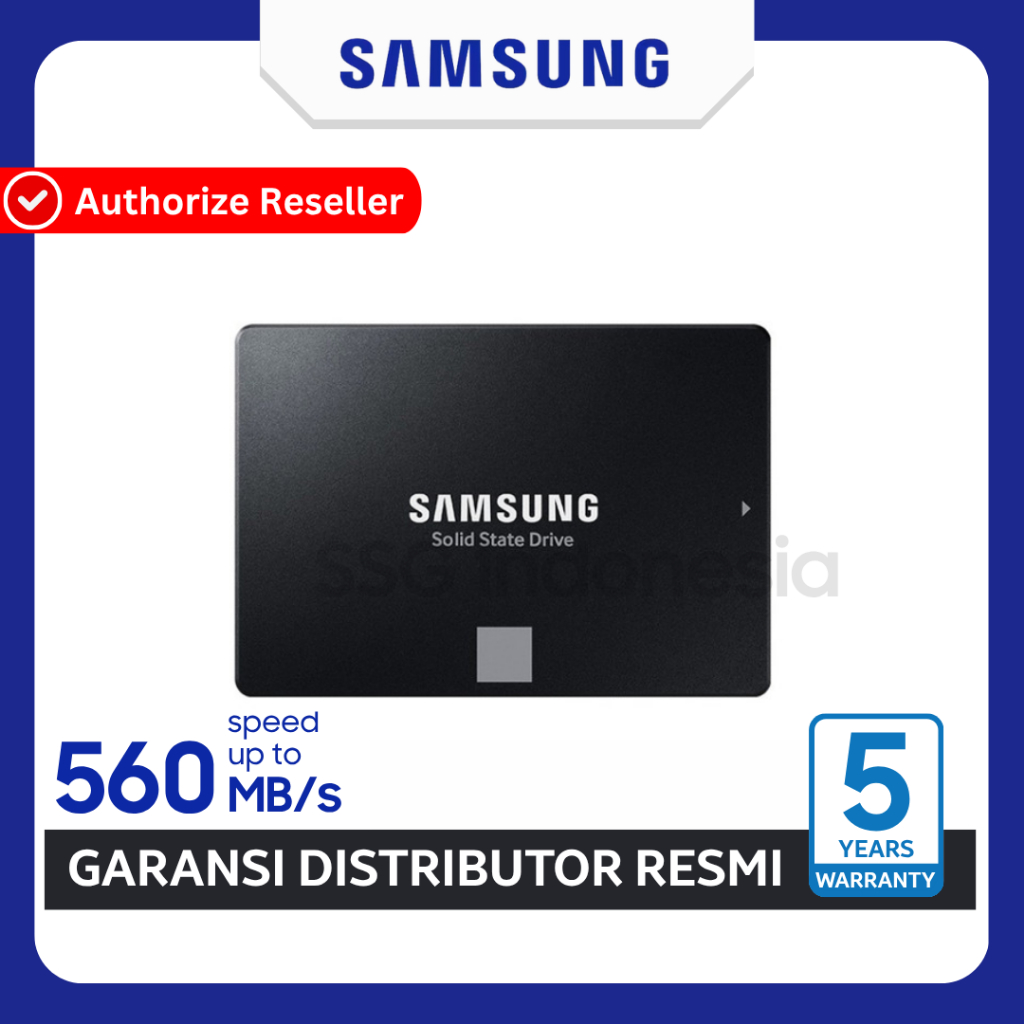 Samsung SSD 870 EVO 2TB / 4TB / 8TB 2.5" SATA3 Internal 870 QVO 8TB SSD SATA III SSD - Garansi Distr