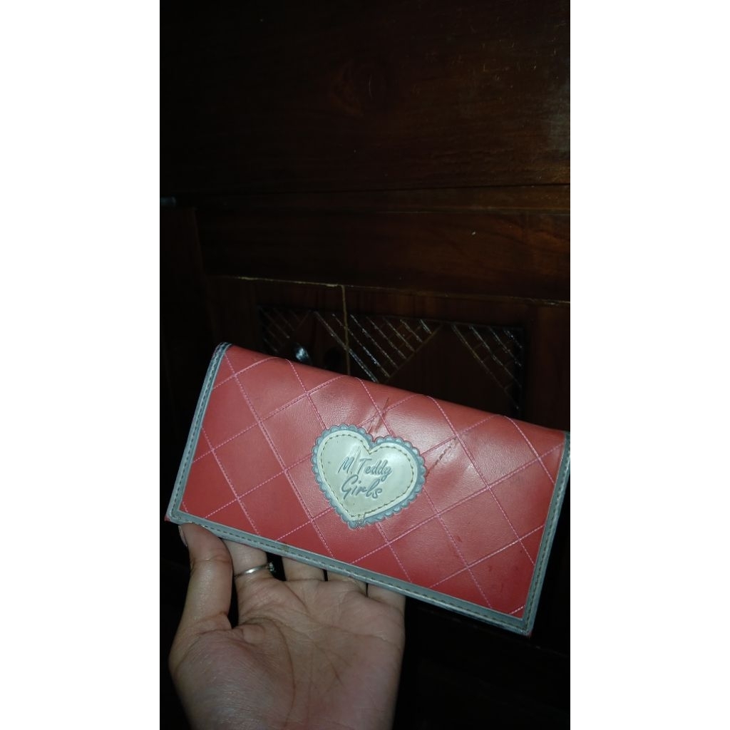 dompet milk teddy ori preloved by khay