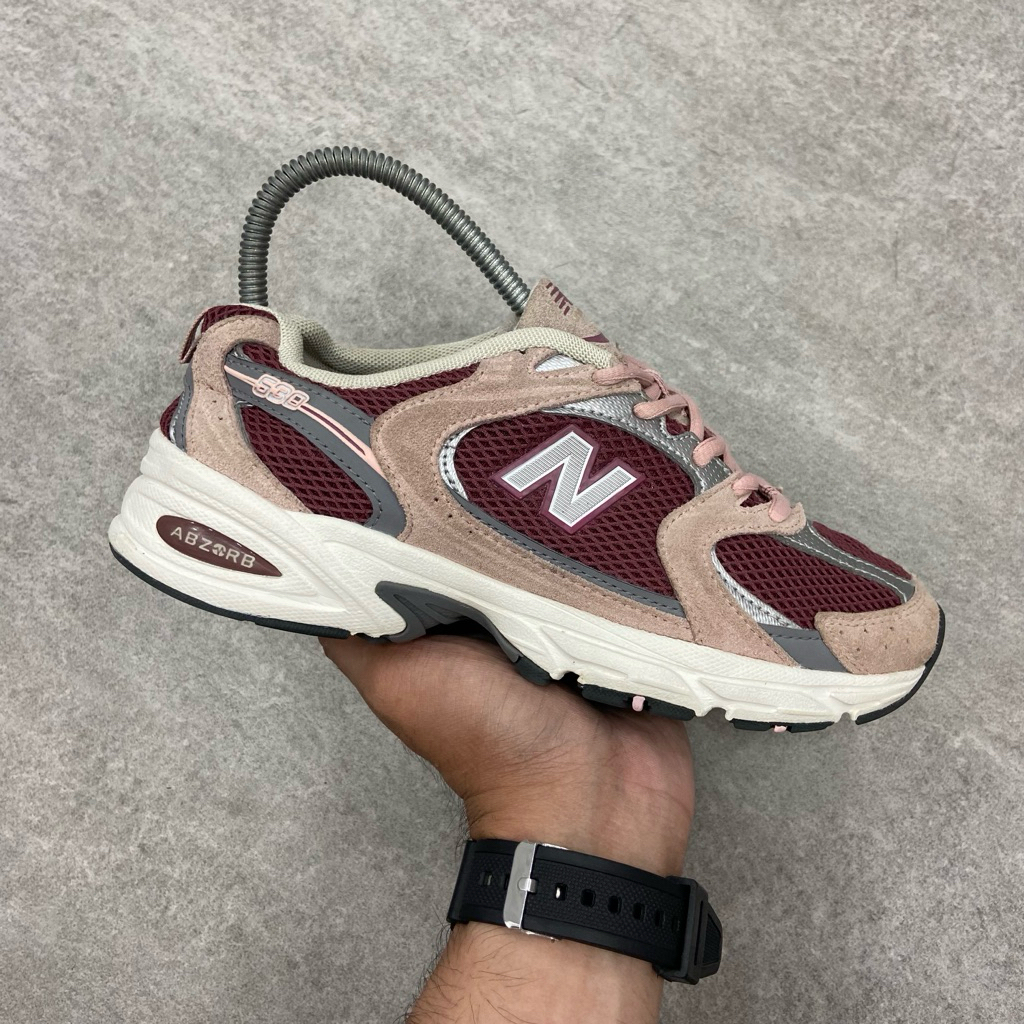 [Size 37] Rare New Balance 530 Pink Moon Burgundy (MR530PG) Second Original Kondisi Mulus No Minus. 